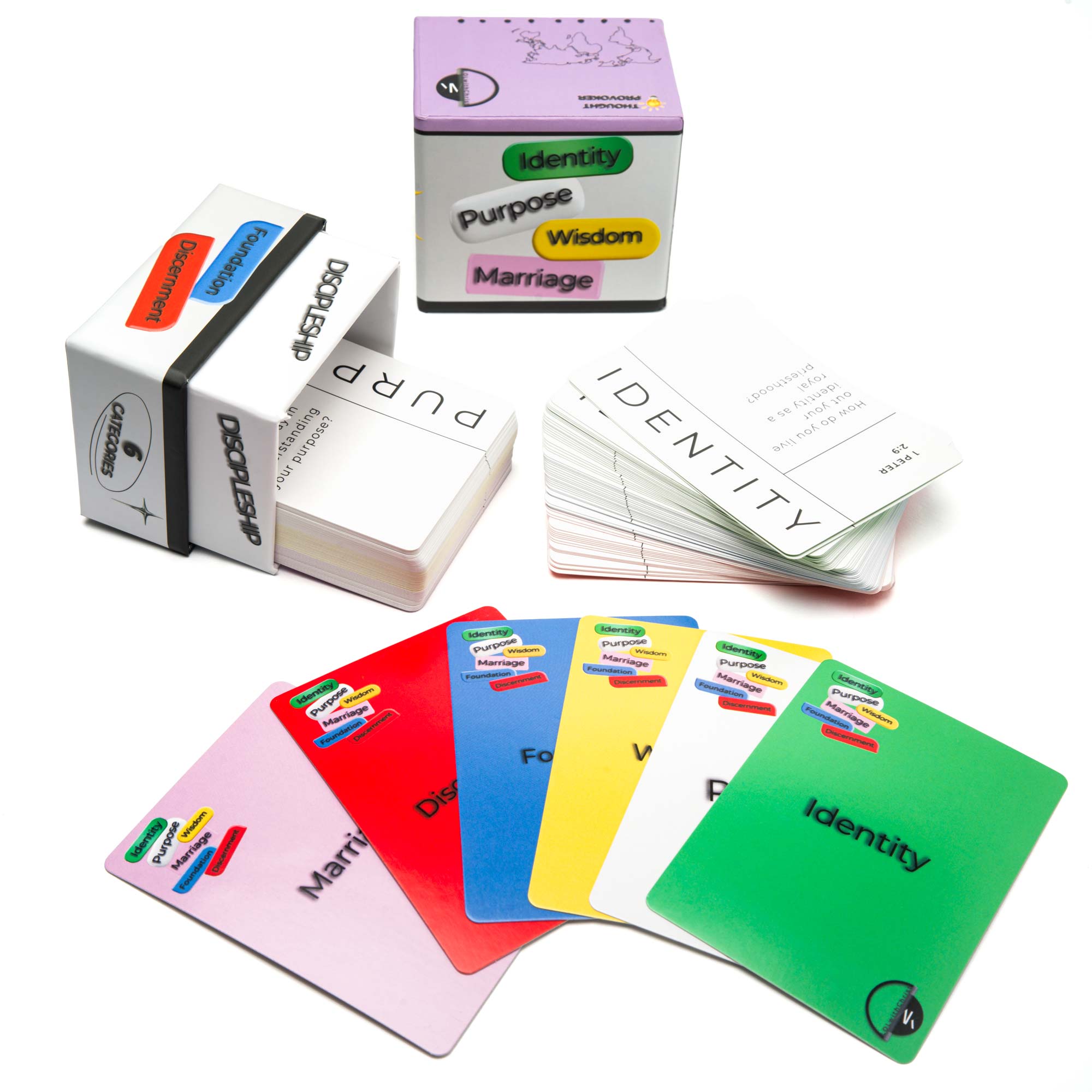 Christian Reflective Question Cards – Scripture Cards for Women & Bible Study