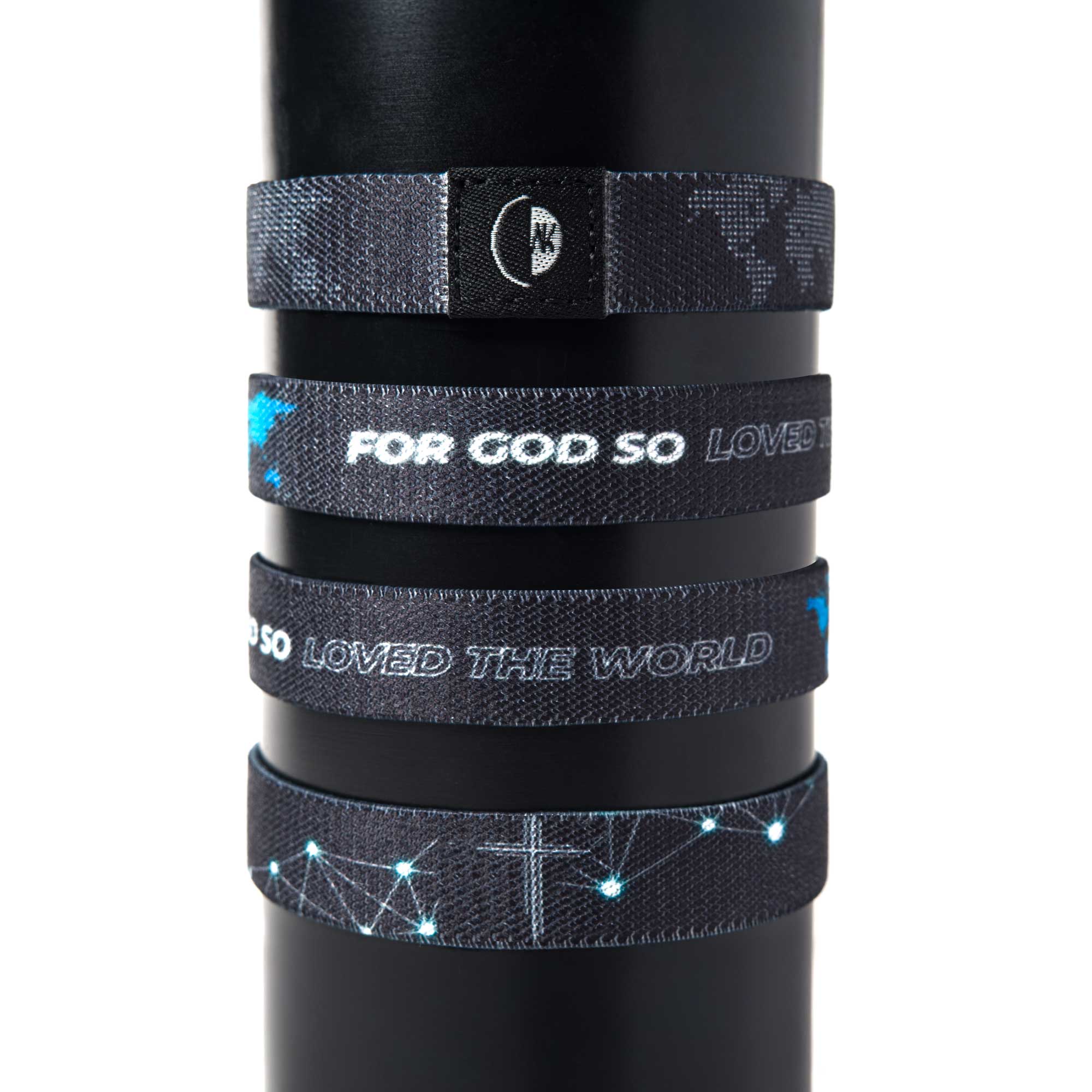 John 3:16 Reversible Elastic Wristband – Bible Verse Wristband